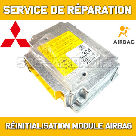 Réparation Réinitialisation Calculateur airbag Mitsubishi Colt MR587757 DPSB Bosch 0 285 001 686 0285001686