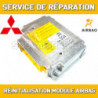 Réparation Réinitialisation Calculateur airbag Mitsubishi Lancer MN141446 DPB W2T63871
