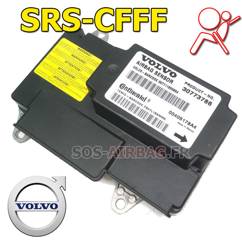 RÉPARATION CALCULATEUR AIRBAG VOLVO 30773401 Continental TEMIC SRS-CFFF RÉPARATION CALCULATEUR AIRBAG VOLVO 30773401 Continental TEMIC SRS-CFFF
