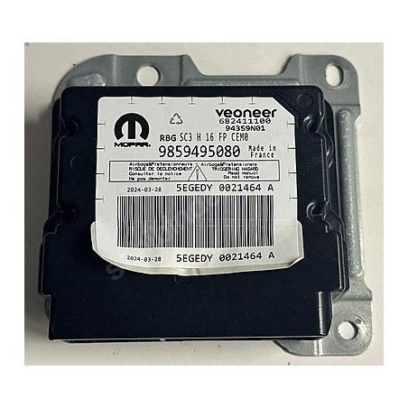 Réinitialisation Calculateur Airbag  MOPAR 9859495080 veneer 682411100 Peugeot Citroën Opel