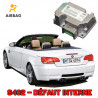 Réparation calculateur airbag ROC BMW 65.77 6950640-01 65776950640-01 Code défaut: 9402 Défaut interne