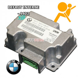 Réparation calculateur airbag ROC BMW 65.77 6950640-01 65776950640-01 Code défaut: 9402 Défaut interne