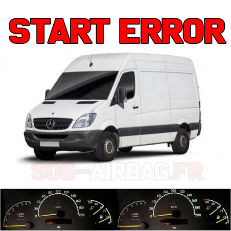 Réparation START ERROR Mercedes Sprinter W905 problème démarrage