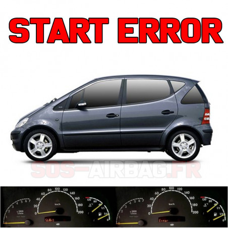Réparation START ERROR Mercedes Class A W168 problème démarrage