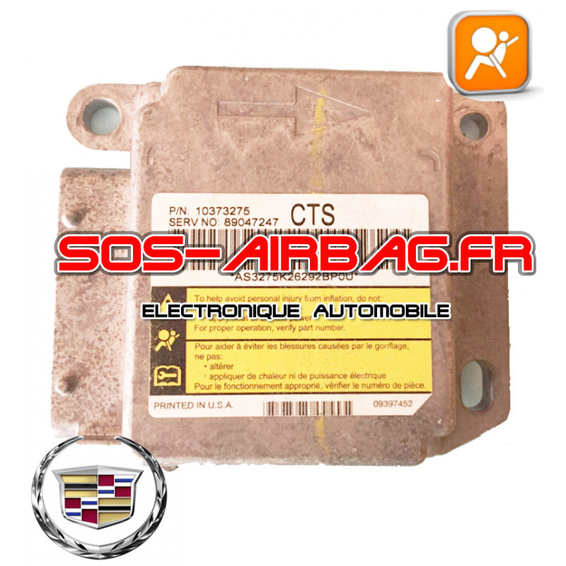 Réparation Calculateur Airbag Cadillac CTS 12229320