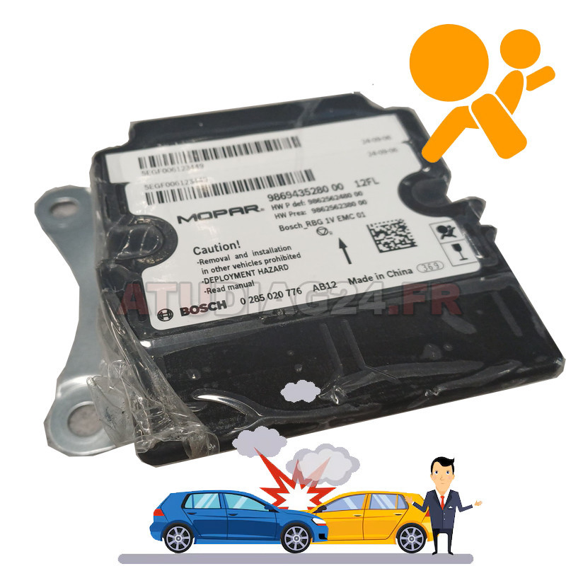 réparation du module d'airbag MOPAR 9872636780 Bosch 0 285 020 776 0285020776 Opel Frontera