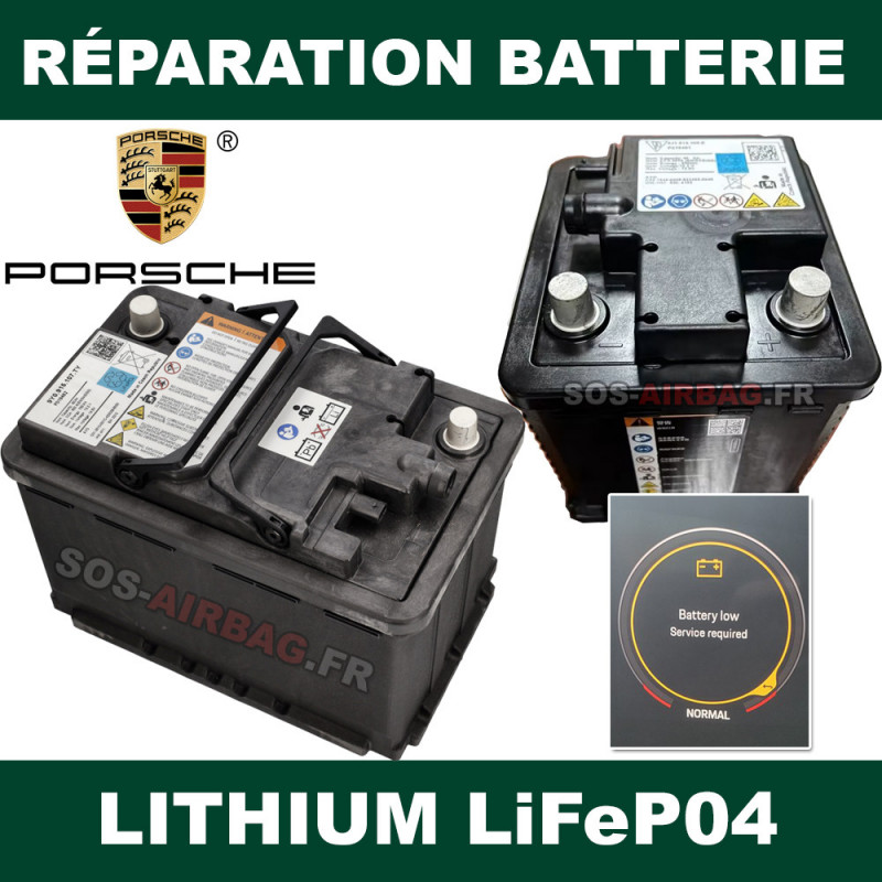 Réparation batterie Lithium Lifep04 porsche Taycan 9J1.915.105.KY P019481 9J1915105KY