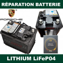 Réparation batterie Lithium Lifep04 porsche Taycan 9J1.915.105.L P019481 9J1915105L