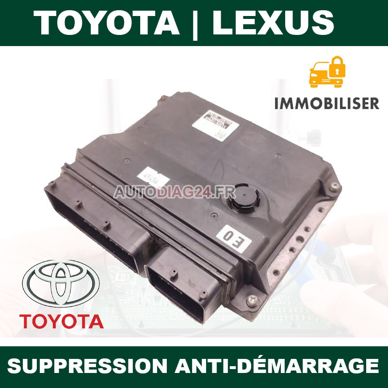 Suppression Anti-Démarrage (IMMO OFF) Toyota Kluger Calculateur Denso
