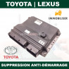 Suppression Anti-Démarrage (IMMO OFF) Toyota Highlander Calculateur Denso