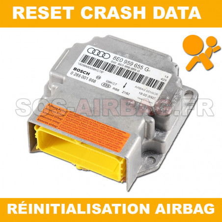 Réparation Calculateur AirBag Audi A4 A6 A8 8E0959655G Bosch