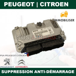 Suppression Anti-Démarrage (IMMO OFF) Peugeot 107 Calculateur Bosch ME7.9.52