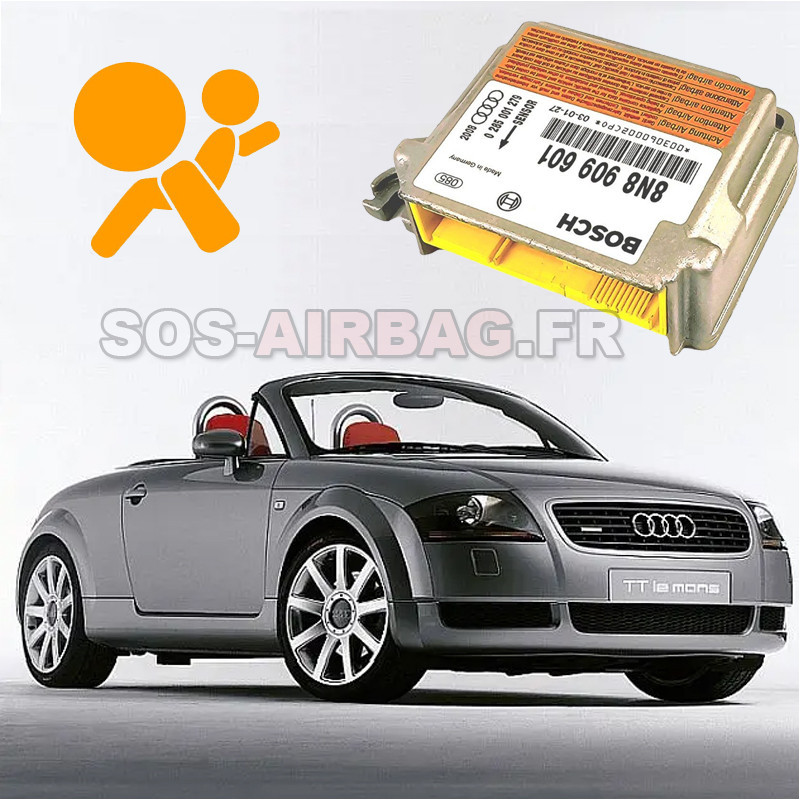 Réparation calculateur airbag Audi TT MK1 8N8 909 601 8N8909601 BOSCH 0 285 001 279 0285001279
