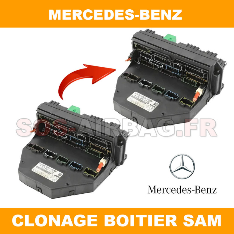 Service de clonage du boîtier SAM Mercedes Classe E W207 Coupé/Cabriolet