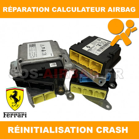 Réinitialisation Calculateur airbag Ferrari Bosch 801039