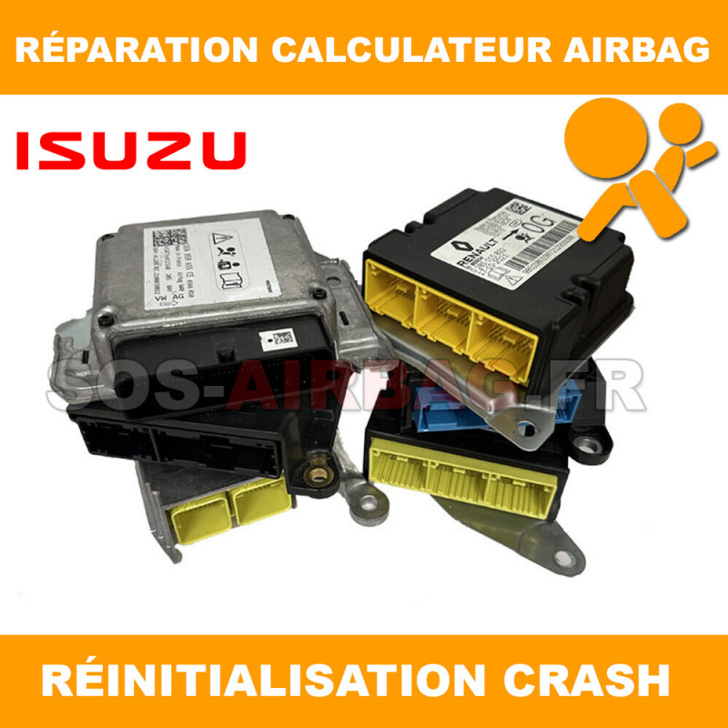 Réinitialisation Calculateur airbag Isuzu NHR Denso 8983023350 ACU5