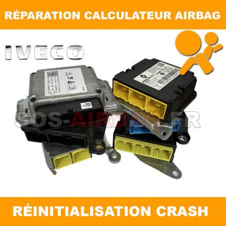 Réinitialisation Calculateur airbag Iveco Daily Autoliv 69500826 (607630800D)