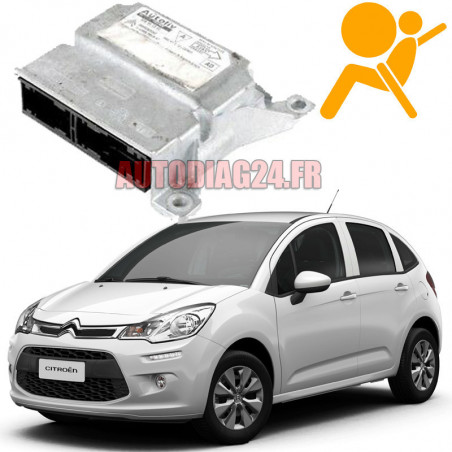 Réparation Calculateur Airbag Citroën C3 96 507 908 80 Temic