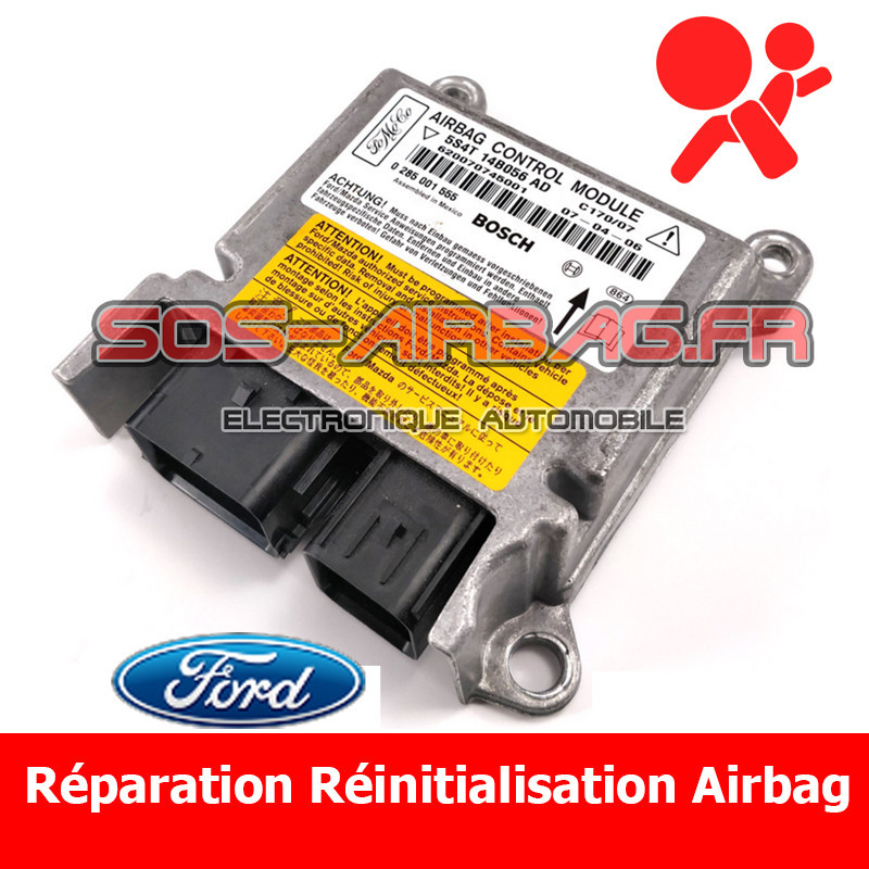 Réparation Calculateur Airbag Ford Puma PV4T-14B321-AB Bosch 0 285 020 162 0285020162