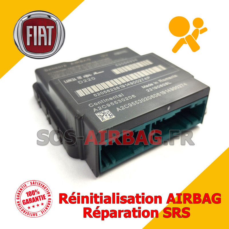 Réparation Calculateur Airbag Fiat 500 51782985 Réparation Calculateur Airbag Fiat 500 51782985
