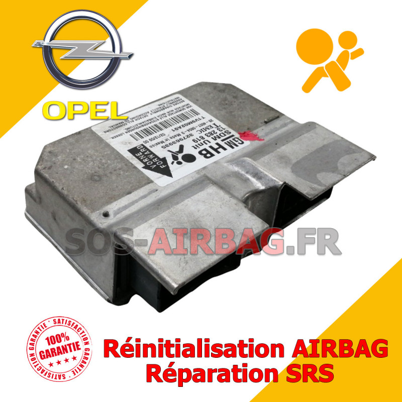Réparation Calculateur Airbag Opel Agila 3891052K90000 Autoliv 610631500 Réparation Calculateur Airbag Opel Agila 3891052K90000 Autoliv 610631500