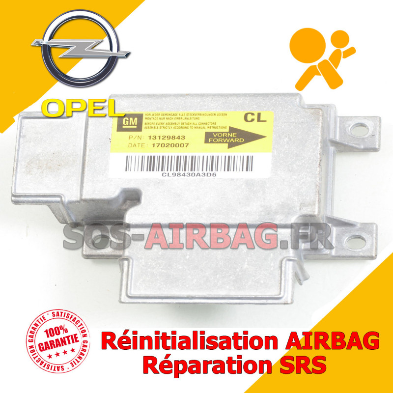 Réparation Calculateur Airbag Opel Vectra 13118804 AQ TRW 95040 Réparation Calculateur Airbag Opel Vectra 13118804 AQ TRW 95040