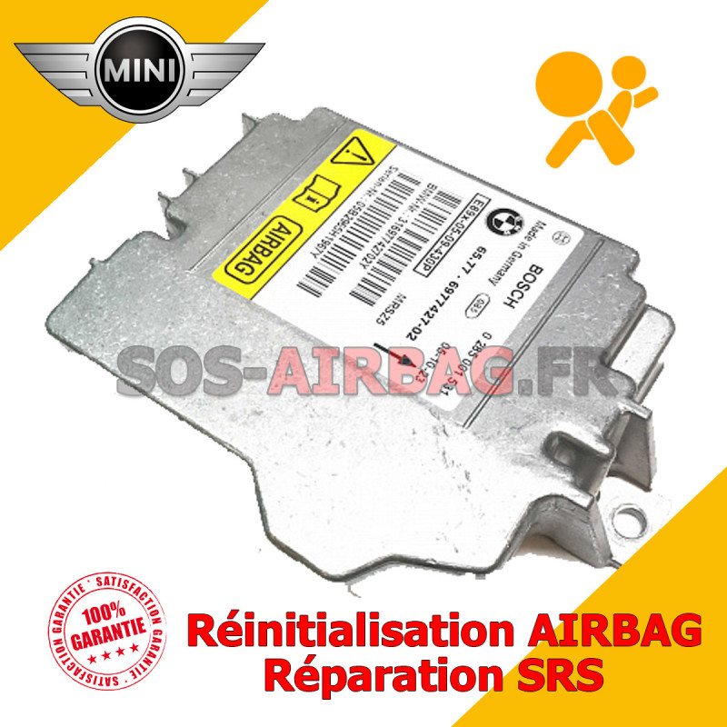 Réparation Calculateur Airbag Mini Cooper 6577 6933242 Bosch 0 285 001 682 0285001682 65776933242