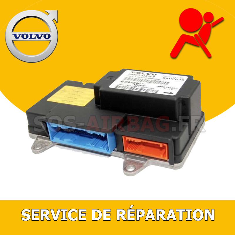 Réparation Calculateur Airbag Volvo S40 30613471F Temic Réparation Calculateur Airbag Volvo S40 30613471F Temic