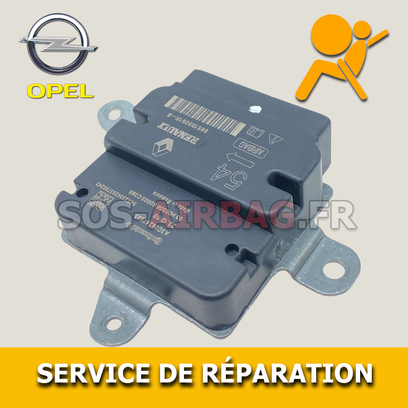 Réparation Calculateur Airbag Opel Movano 985105091R Continental A3C06247900 Réparation Calculateur Airbag Opel Movano 985105091R Continental A3C06247900