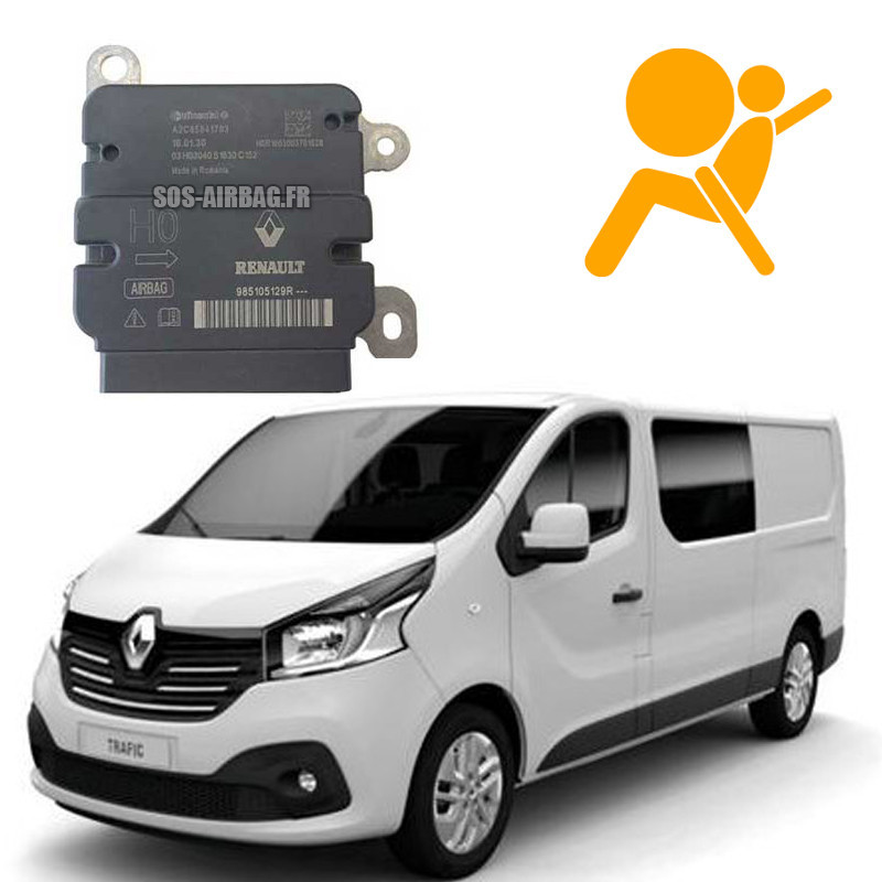 Réparation Calculateur Airbag Renault Trafic 985104418R A2C80862903 GM93457847